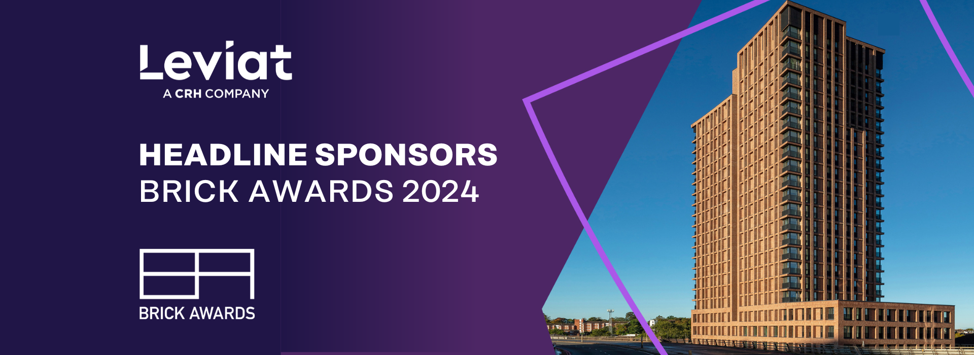 Leviat is the First Headline Sponsor for 2024 Brick Awards
