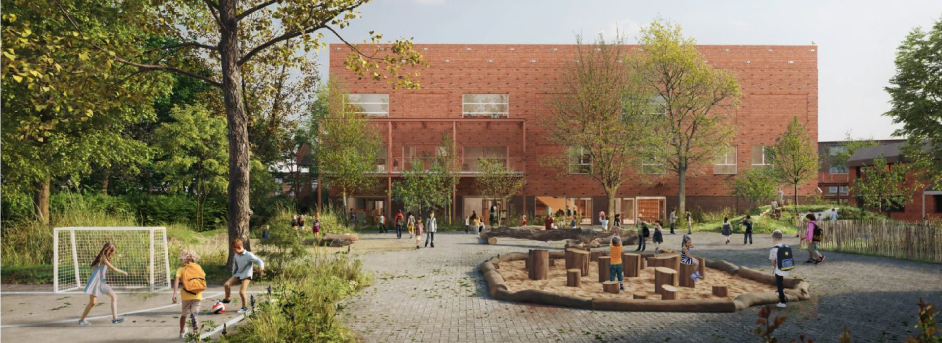 Belgium’s first post-tensioned thermal break at GO! Zavelberg Primary School    