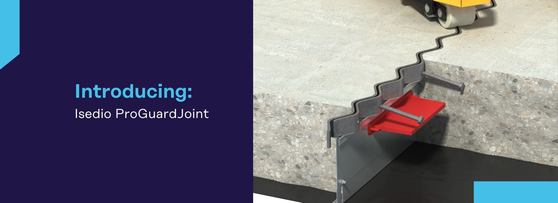 Leviat launches new Isedio ProGuardJoint for heavy duty industrial concrete floors