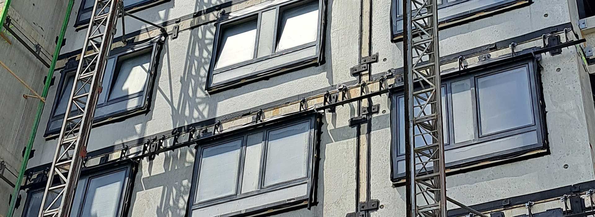 Halfen metselwerkondersteuningen toegepast in project Doorslagzone