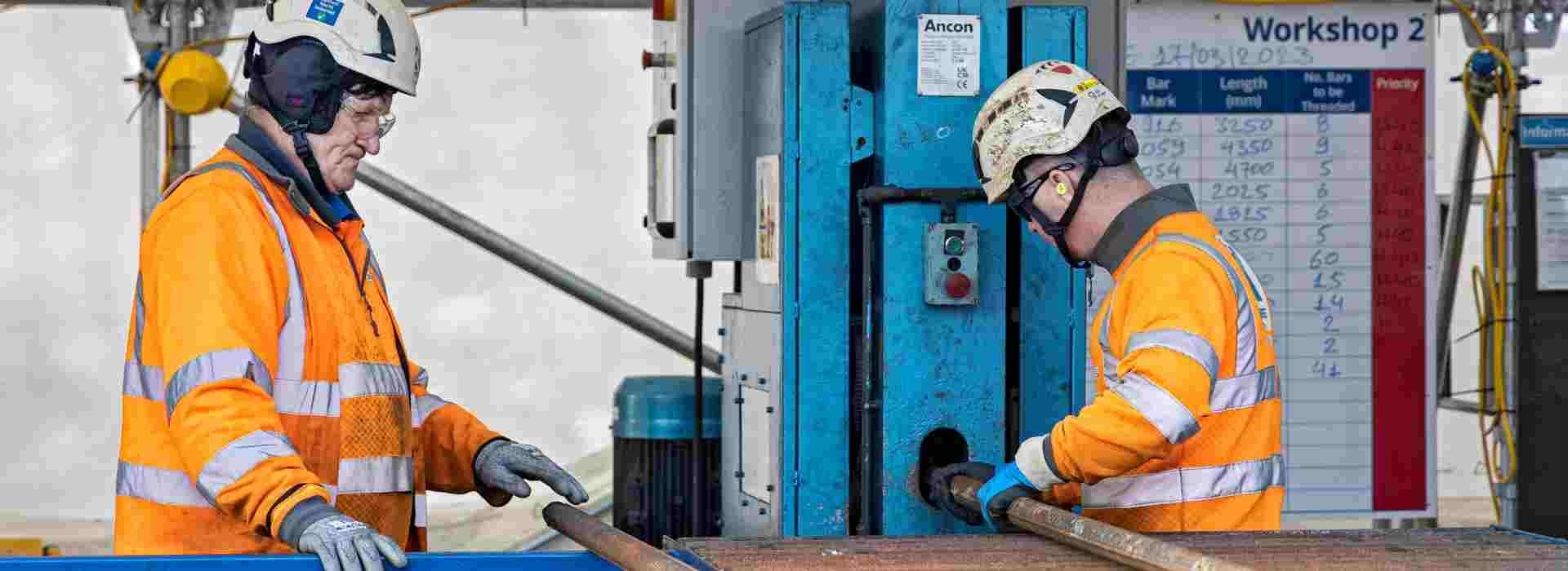 Leviat ensures HS2 tunnel construction remains on track with the creation of rebar facility