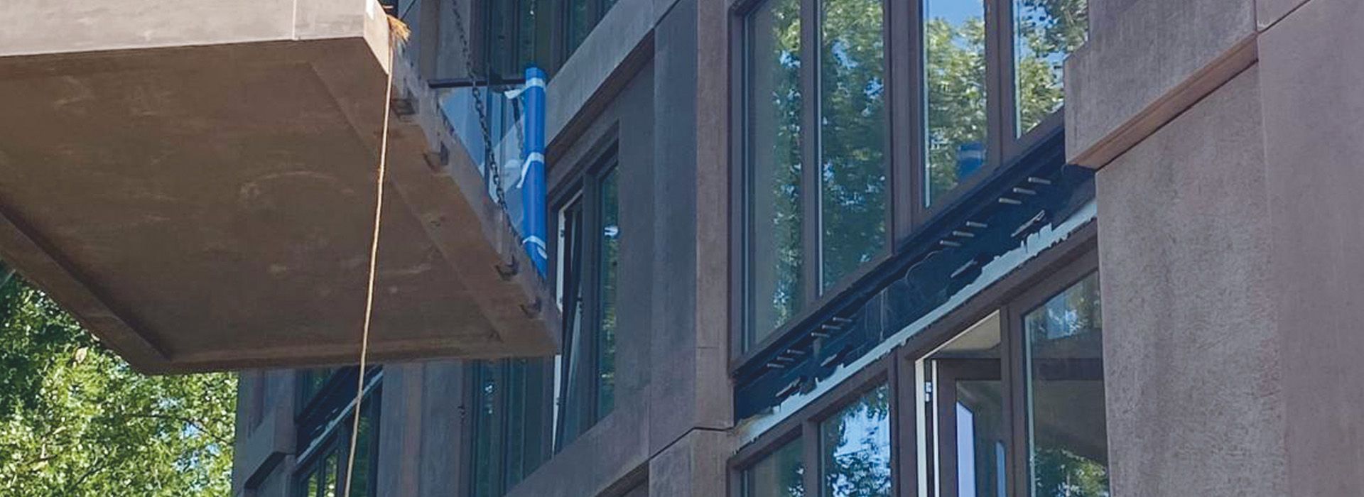 Koppelen van een balkon met Halfen HIT-PI aan een prefab betonnen sandwichgevel