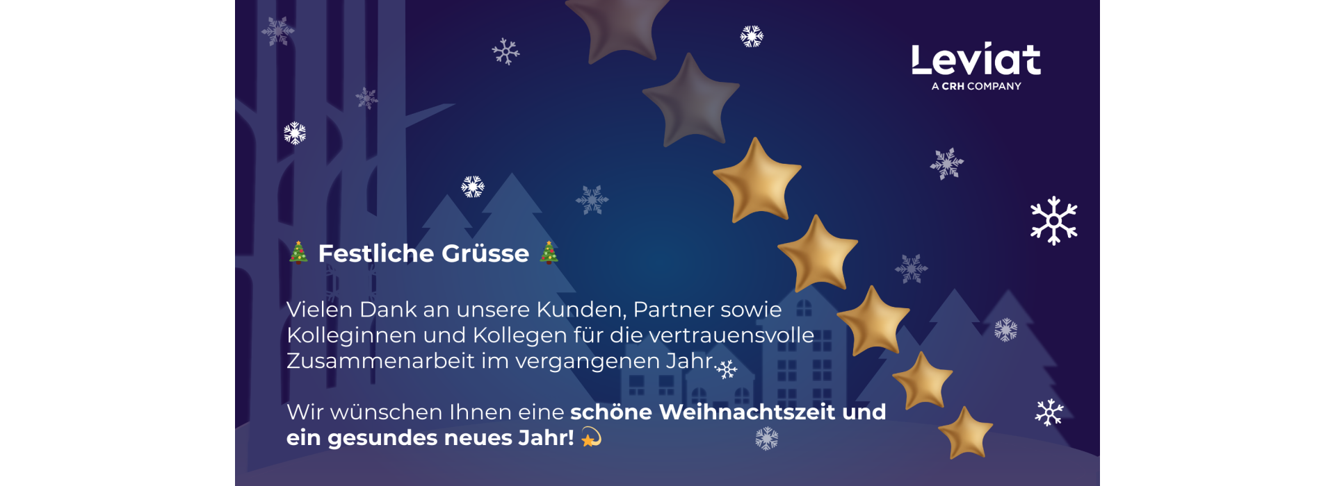 Festliche Grüsse von Leviat